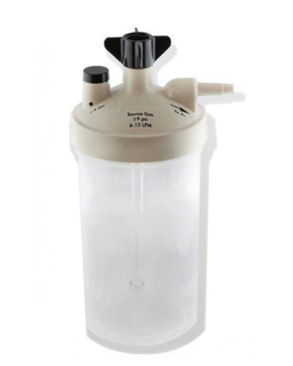 High Flow Air Bubble Humidifier Bottle for Various Oxygen 